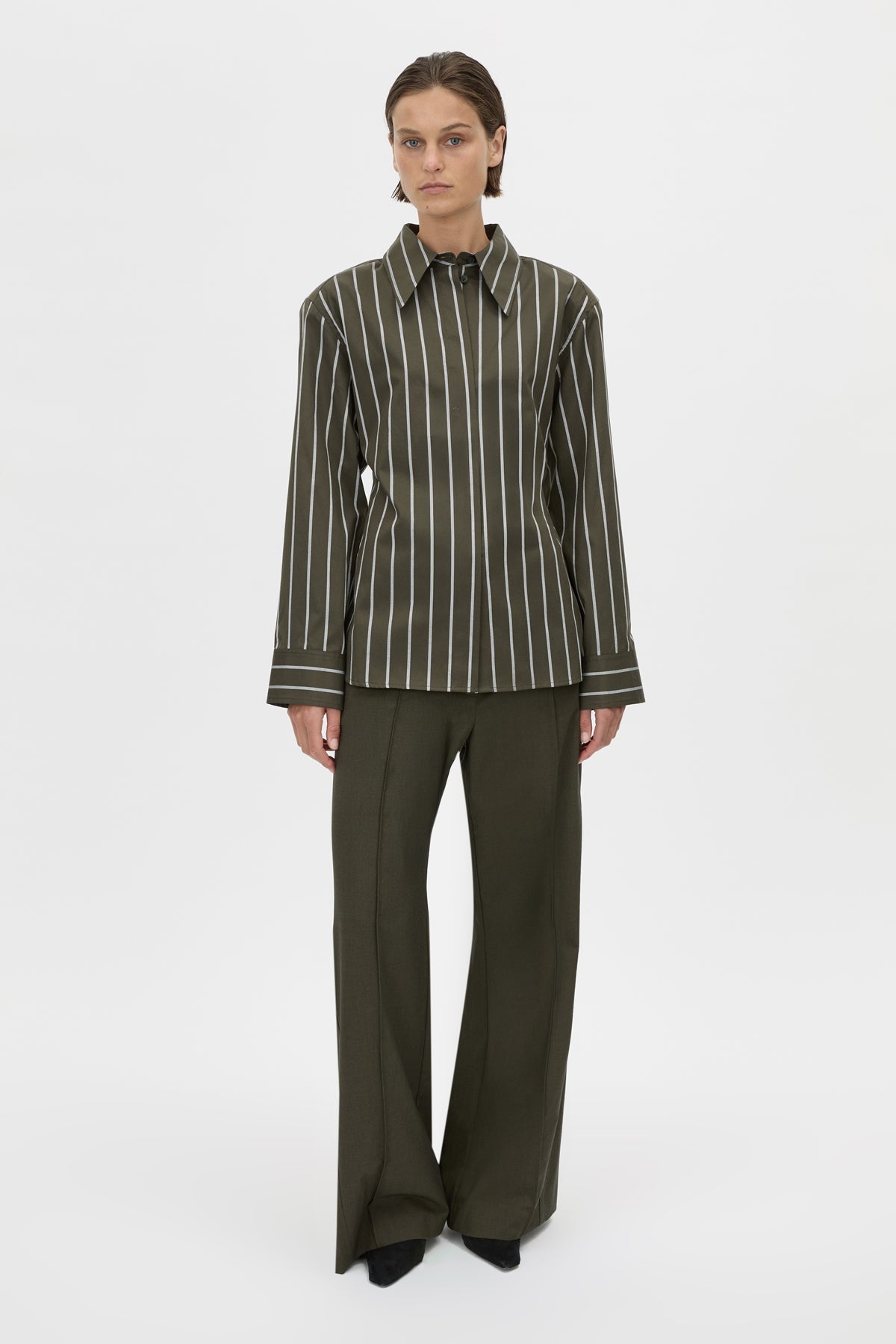 Tarn Fitted Stripe Shirt