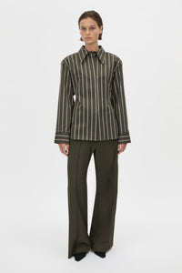 Tarn Fitted Stripe Shirt