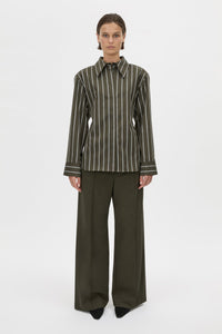 Tarn Fitted Stripe Shirt