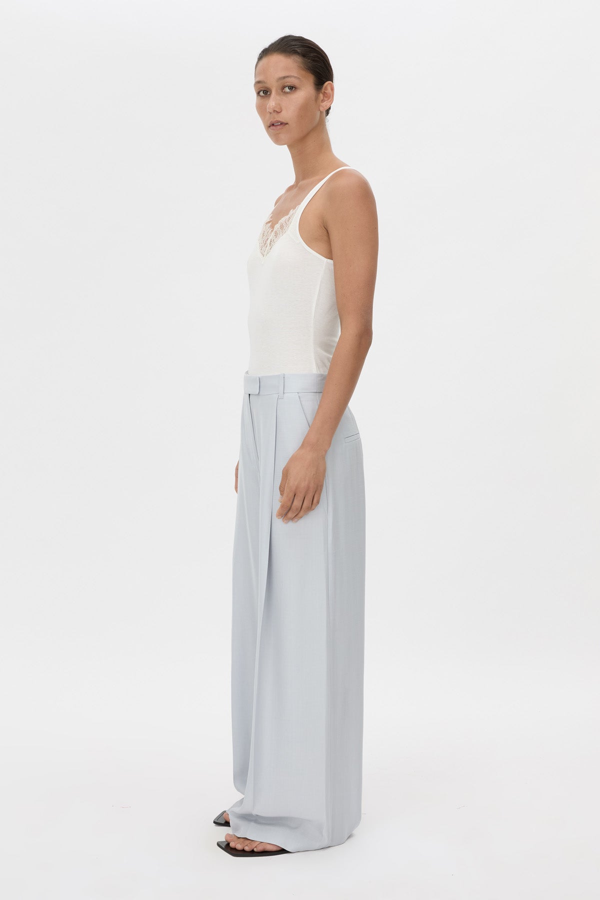 Valentin Lace Trim Tank