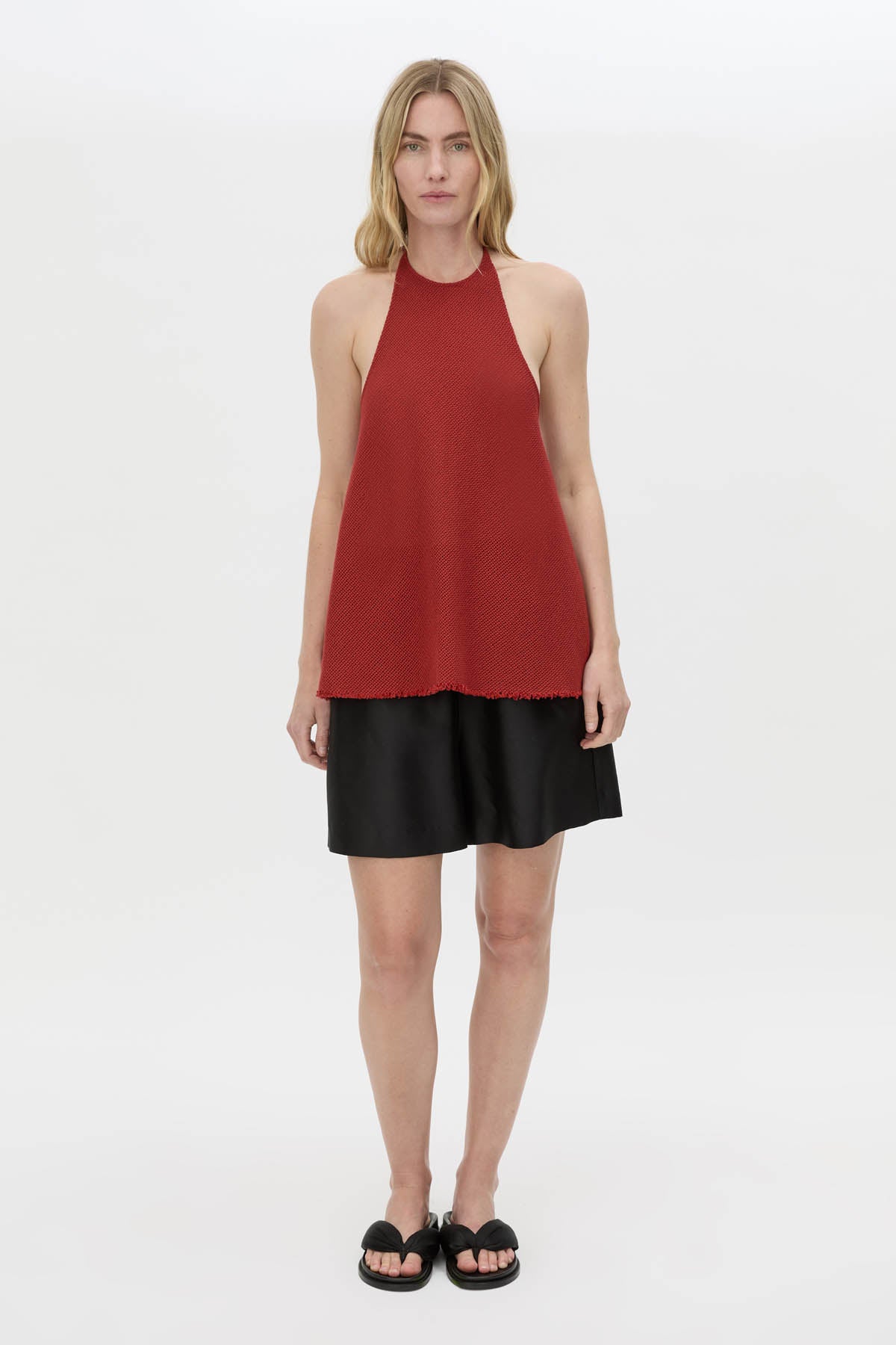 Viele Textured Halter Top