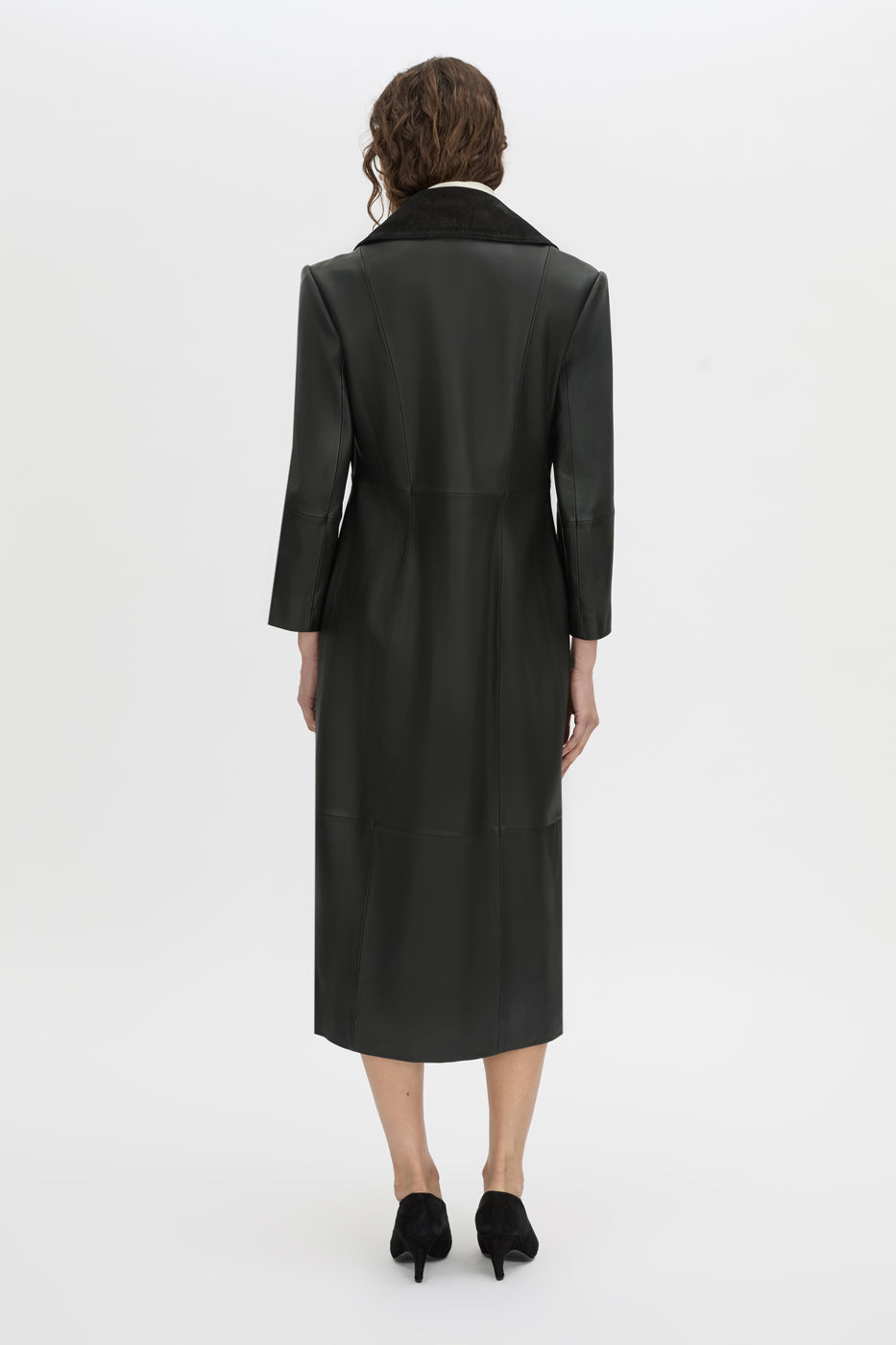 Yaz Leather Coat