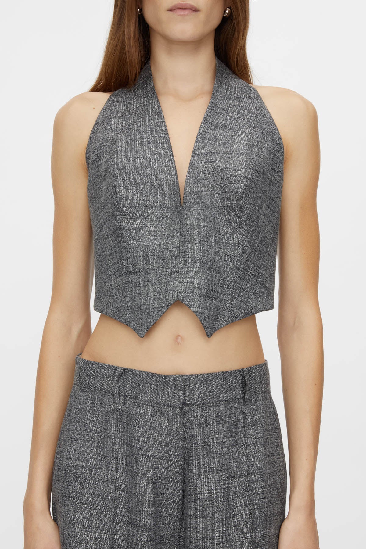 Zazu Cropped Vest Top