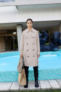 Evans Classic Knee Length Trench
