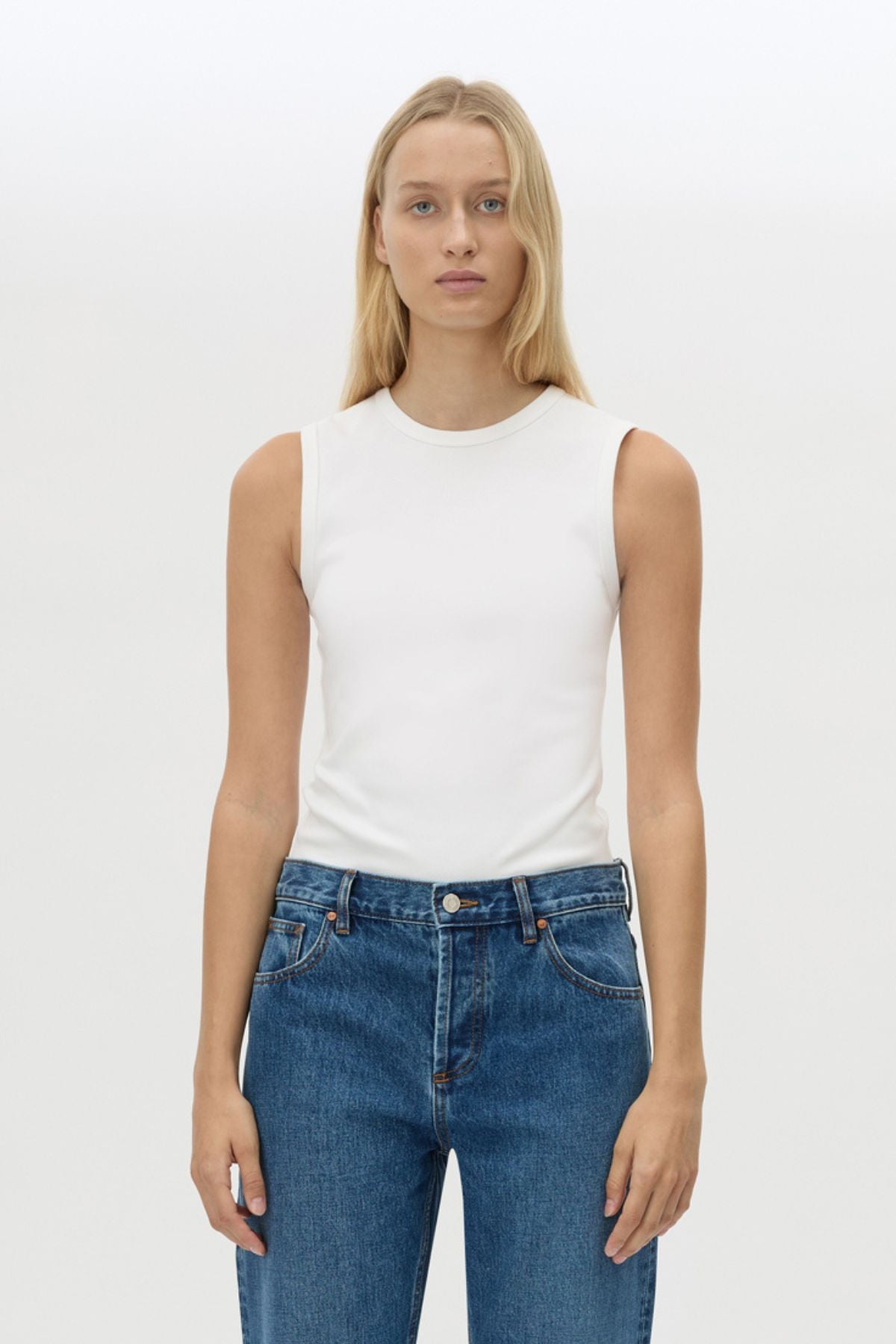 Alba Crew Neck Tank