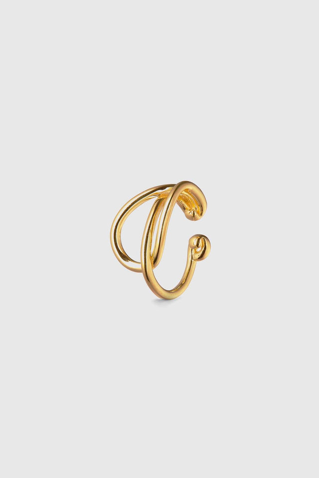 OTIUMBERG Ear Lobe Cuff in Gold - CAMILLA AND MARC® Official C&M